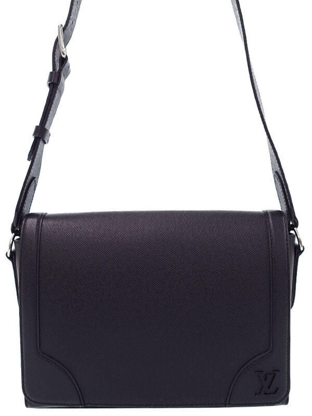 Louis Vuitton Taiga Flap Messenger Shoulder Bag